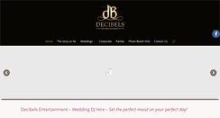 Desktop Screenshot of decibels.com.au